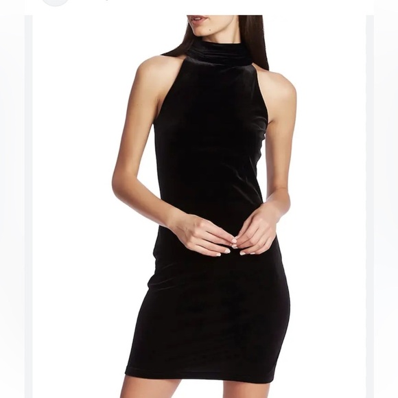 1.State Hidden Back Zipper Black Cocktail Dress size XL - Picture 1 of 9